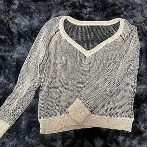 Soft off the shoulder knitted sweater
